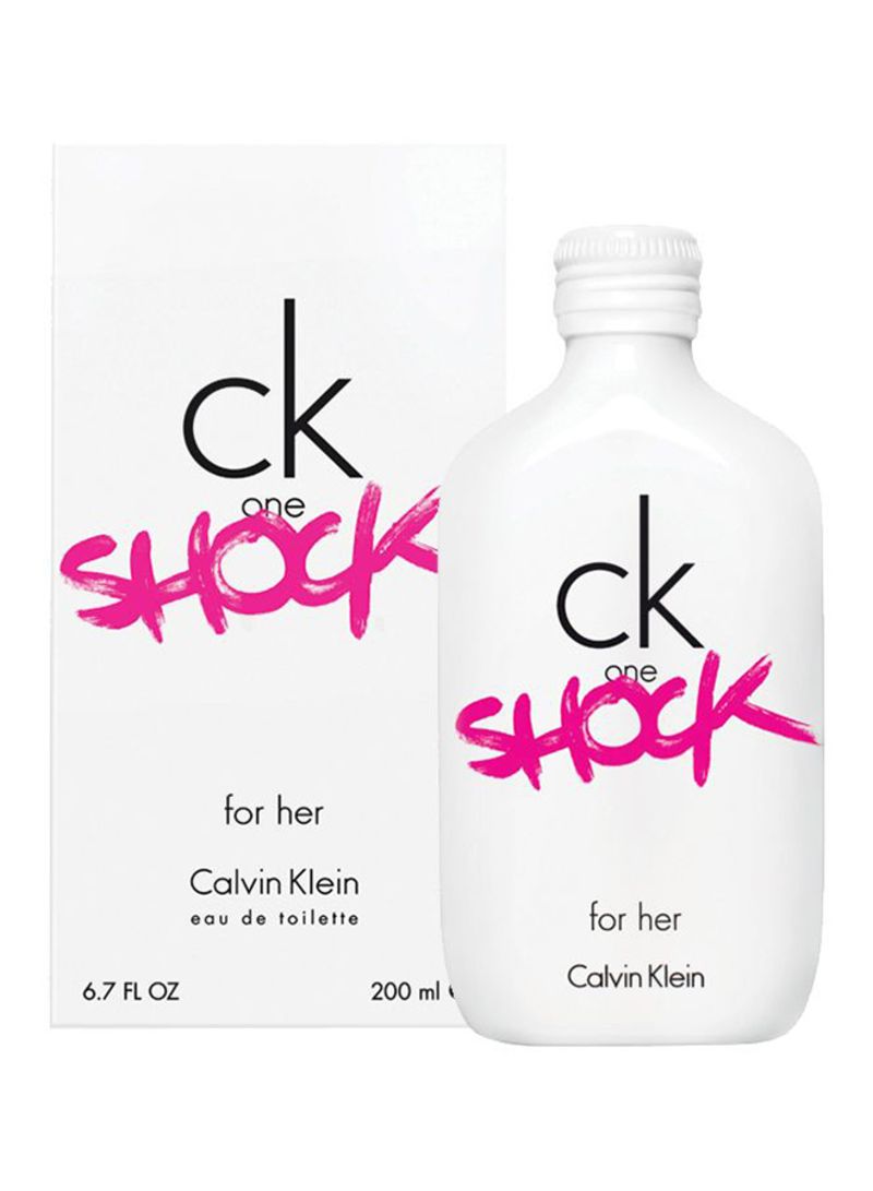 CALVIN KLEIN ONE SHOCK (W) EDT 200ML 